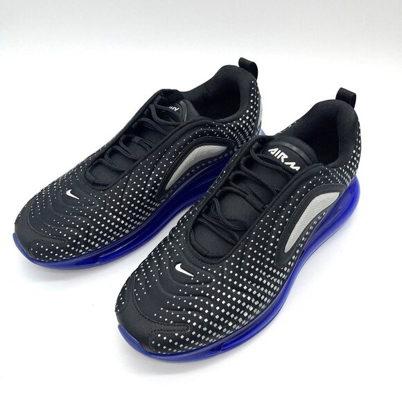 nike air max 720 pixel black blue